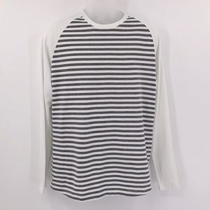 Taylor Stitch Stripped Long Sleeve Tee Sz M - 40